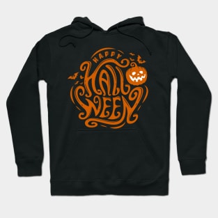 Happy 2020 Halloween Typography Hoodie